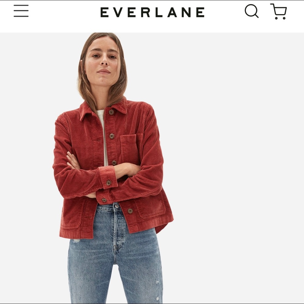 Everlane Corduroy Chore Jacket